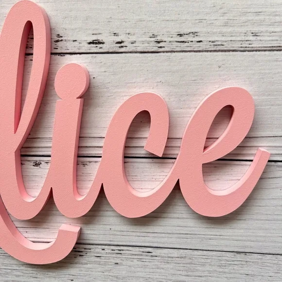 Nome de Parede em mdf - Decoração Bebê e Infantil