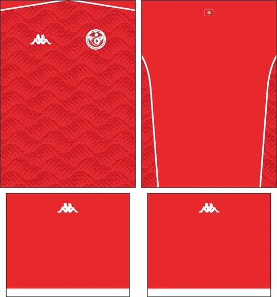 Arte Vetor Camisa Tunizia Local 2025