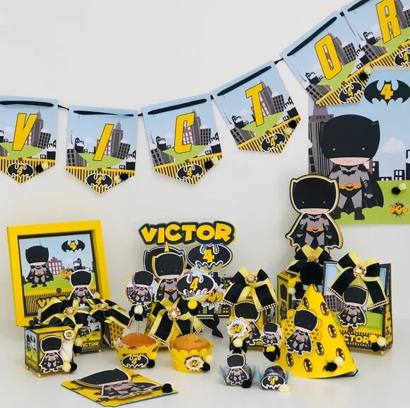 Kit 30 Lembrancinhas Batman