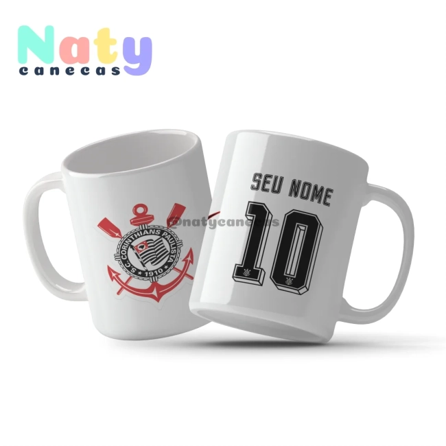Caneca Personalizada Futebol Corinthians