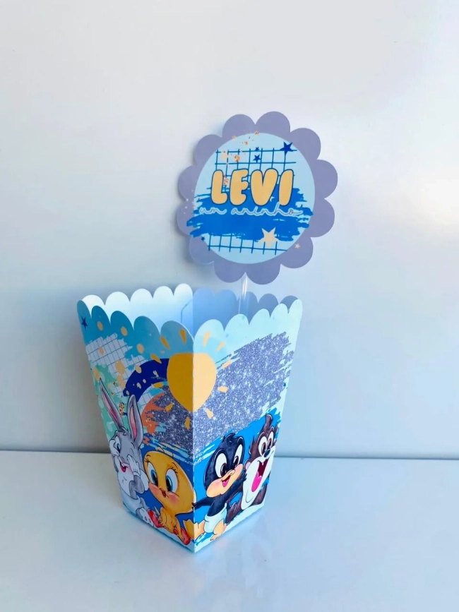 ARQUIVO DE CORTE CENTRO DE MESA LOONEY TUNES 02