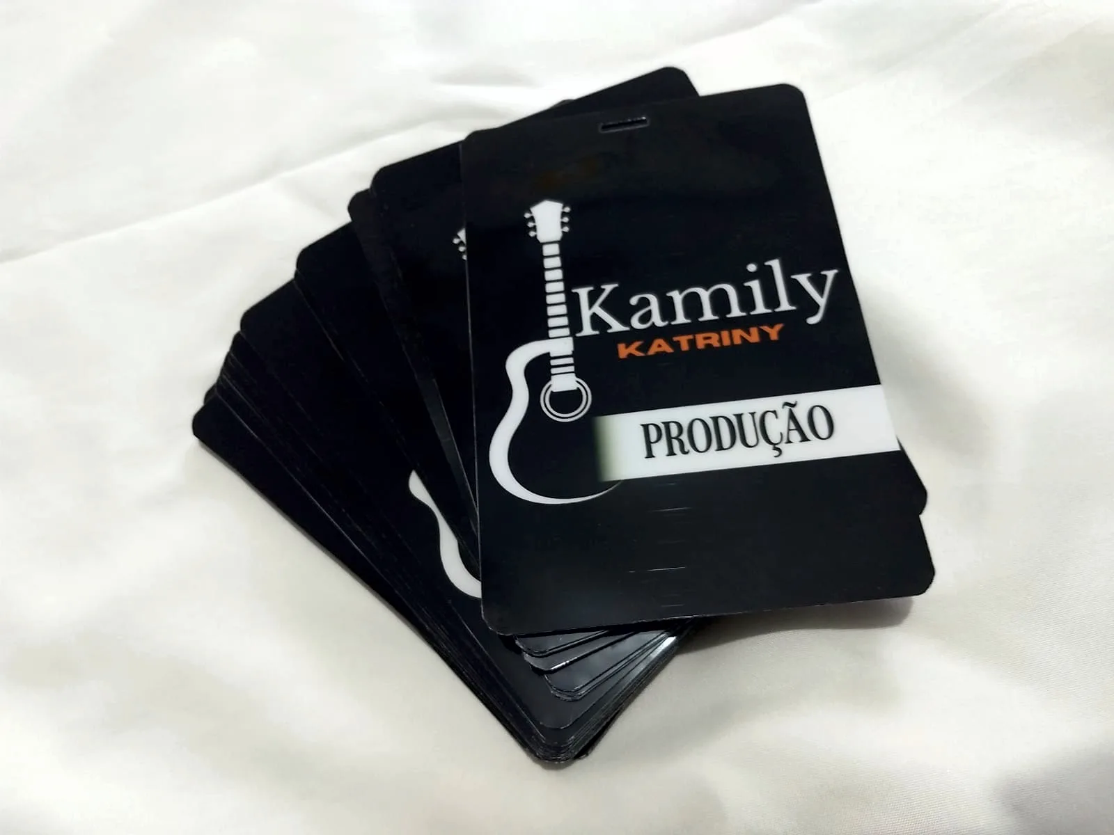 Credencial Personalizada 9x13 para Eventos Festas Shows