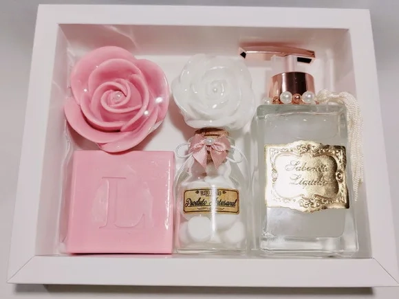 Presente Personalizado, Sabonete Líquido Luxo com Sabonetes