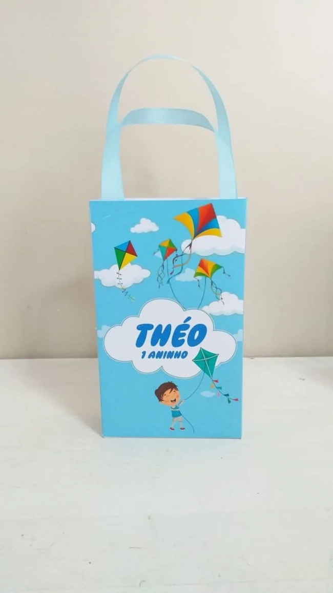 Sacolinhas Personalizadas Pipa para Lembrancinhas
