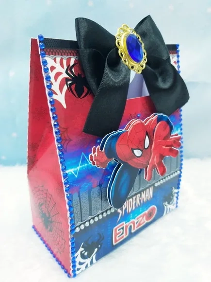 Kit 60 Lembrancinhas Homem Aranha