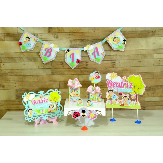 Kit Mesversário Galinha Pintadinha - Só Um Bolinho
