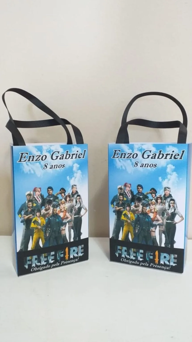 Sacolinhas Personalizadas Free  para Lembrancinhas