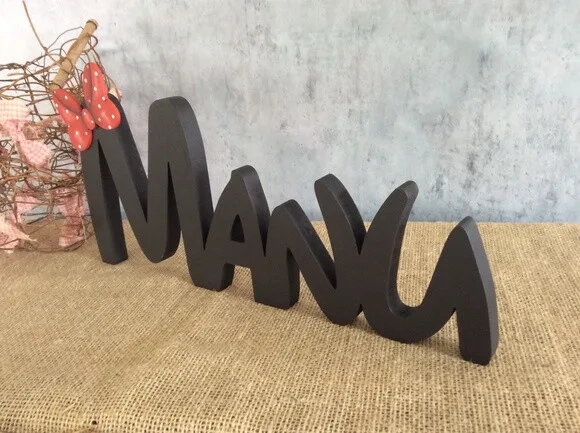 Festa Minnie - Letras de Mesa