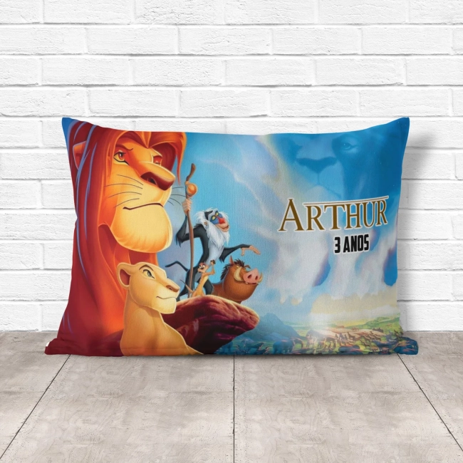 Almofada Personalizada lembrancinhas do Rei Leão