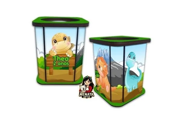 Porta Lápis Dinossauro Baby