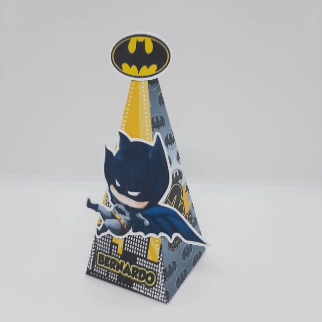 PEGUE E MONTE - Kit Festa BATMAN BABY - Decoração de Festa - Caixinhas Personalizadas