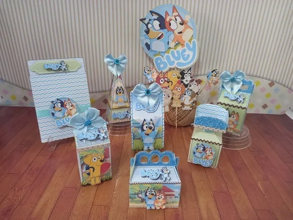 Kit 30 Lembrancinhas Blue Dogs