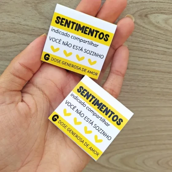 Chiclete Flics Setembro Amarelo