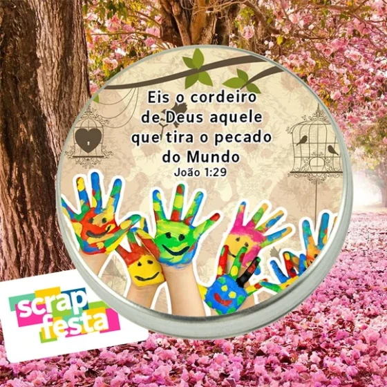 Latinhas Personalizadas Festa Igreja