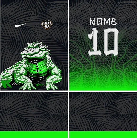 Arte Vetor Camisa Interclasse Crocodilho 401