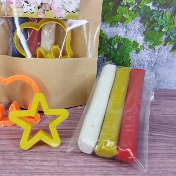 15 Unidades Kit Massinha Zip Lock - Fazendinha Rosa, Vermelha, Azul, Marrom, Amarelo - Trabalhamos com qualquer tema - Informar tema no chat