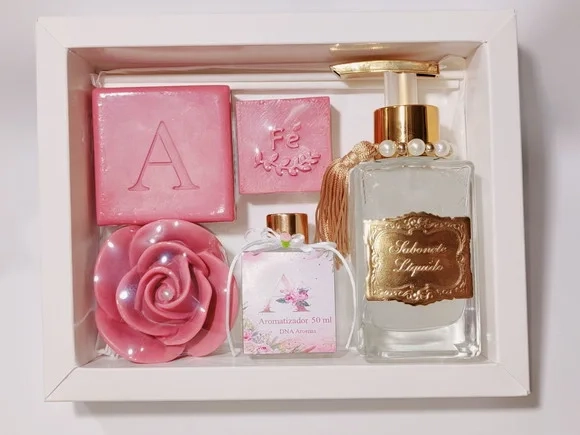 Presente Personalizado, Sabonete Líquido com Aromatizador