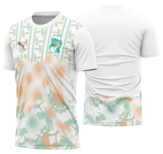 Arte Vetor Camisa Costa Marfim Visita 2026