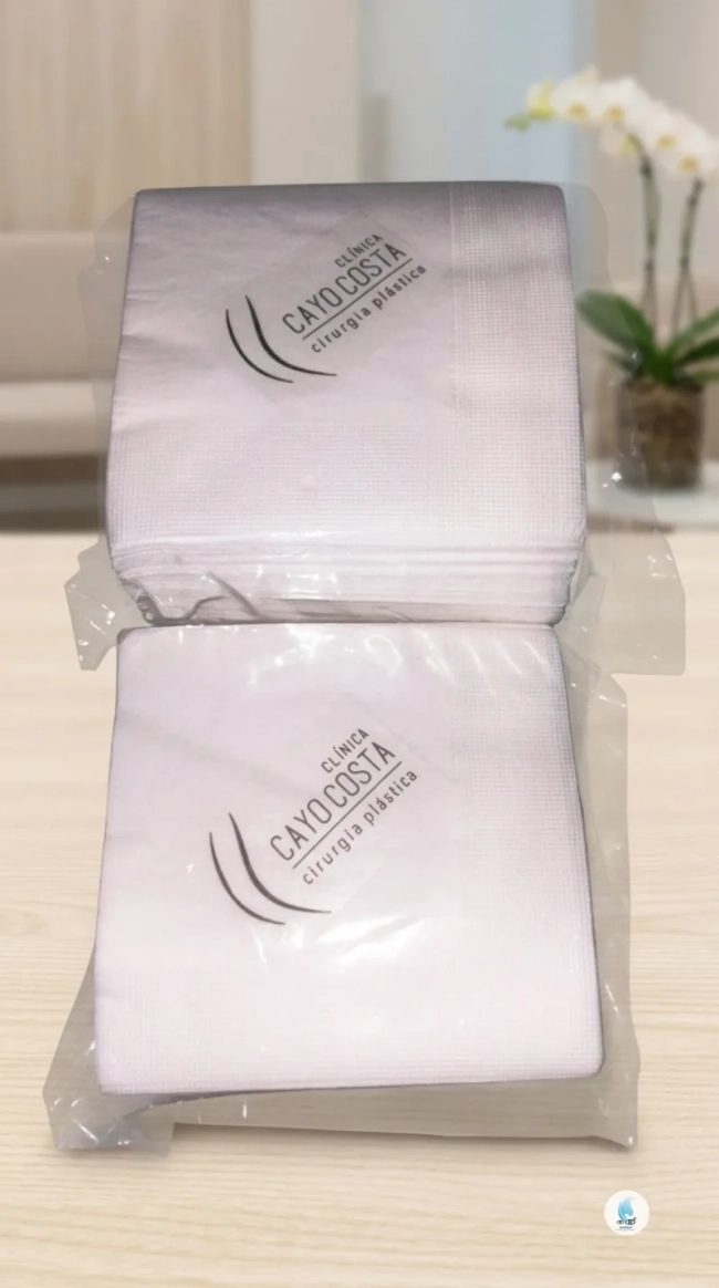 Guardanapo de Papel Coquetel Personalizado com sua Arte
