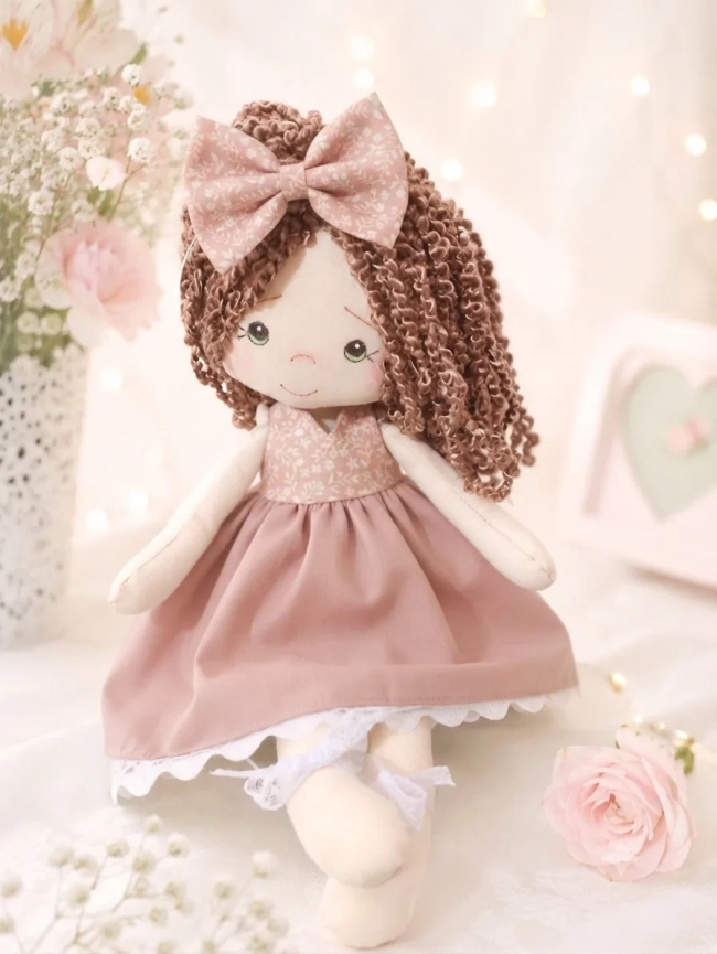 Projeto Boneca de Pano - Projeto Amor que Cura: Boneca Liz