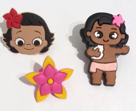 Ponteira para Lápis Moana Emborrachados - 6 Peças