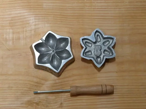Frisadores em Alumínio - Estrela Pequena