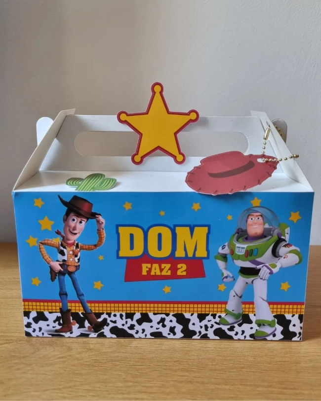 Caixa Maleta Lembrancinha Toy Story