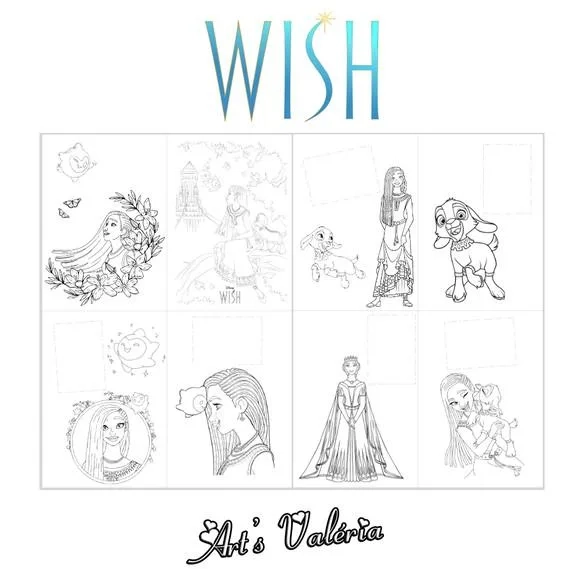 Álbum de Figurinhas Wish: o Poder dos Desejos - 10x15cm