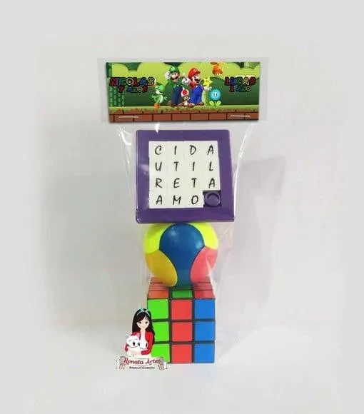 Kit Desafio Personalizado Super Mario Bross