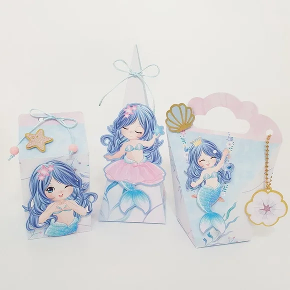 Kit 60 Lembrancinhas Sereia