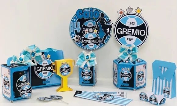 Kit 30 Lembrancinhas Grêmio