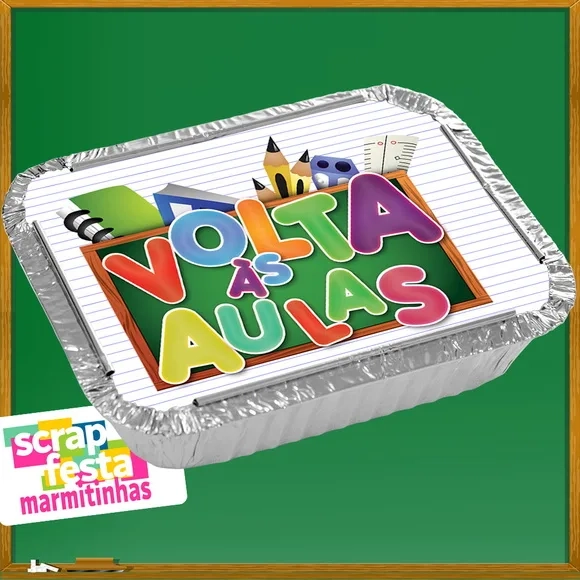 Marmitinhas Personalizadas Festa Escola
