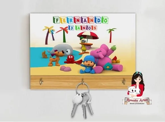 Porta Chaves Pocoyo
