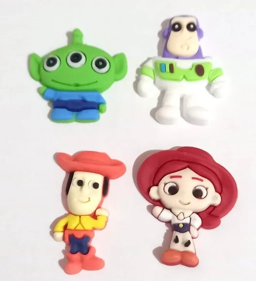 Aplique Toy Story Emborrachado - 6 Unidades