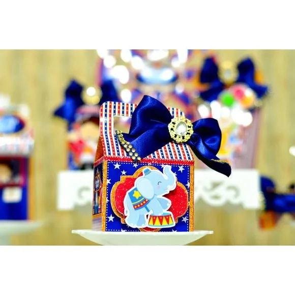Kit 60 Lembrancinhas Circo Menino