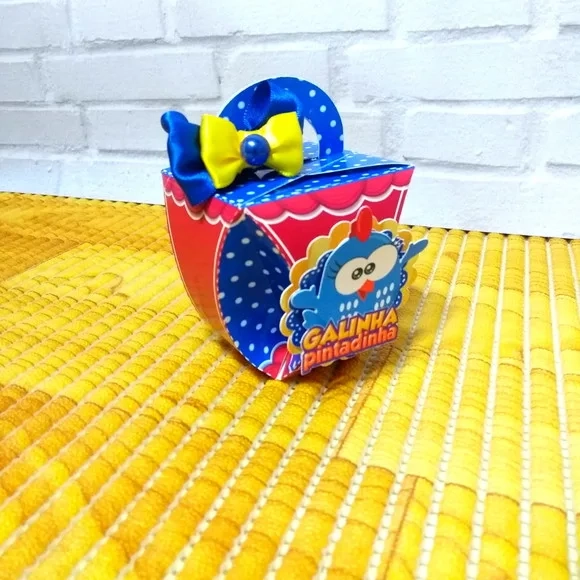 Kit 60 Lembrancinhas Galinha Pintadinha