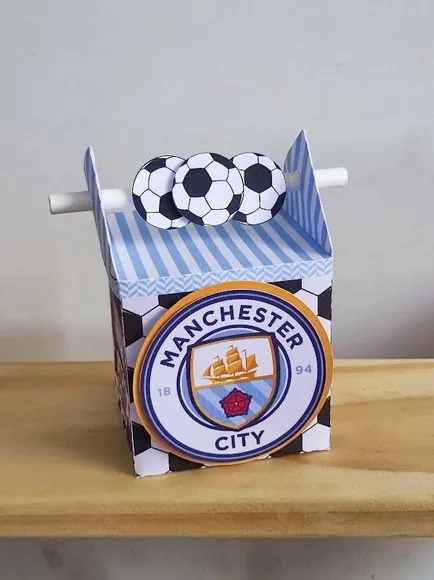 Kit 60 Lembrancinhas Manchester City