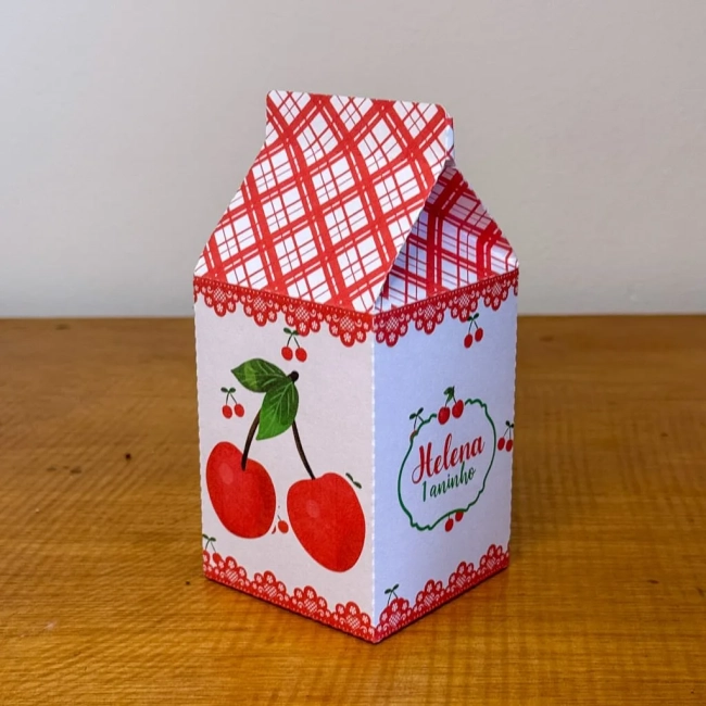 PEGUE E MONTE - Kit Festa CEREJINHA Decoração de Festa | Lembrancinhas | Aniversário | Personalizados
