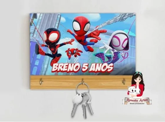 Porta Chaves Spidey