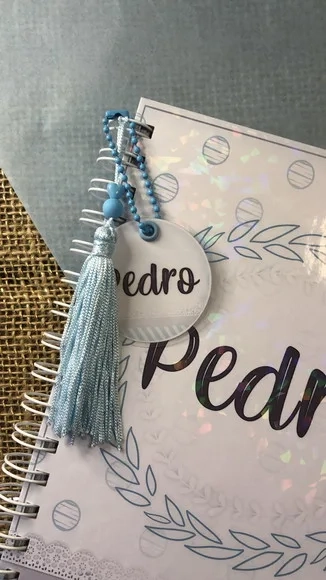 Caderneta de Saúde / Vacinação Personalizada - Clean Azul