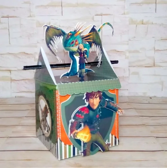 Kit 60 Lembrancinhas Como Treinar o Seu Dragão