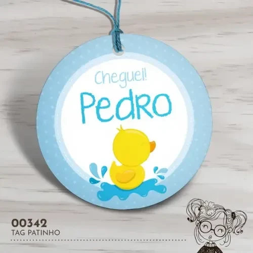 Tag Redonda Patinho - 00342