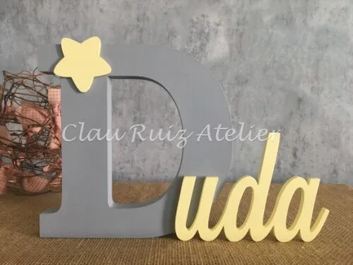 Jardim Encantado - Nomes Personalizados ESTRELA