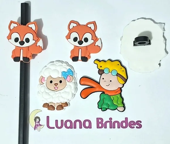 Lápis C/ponteira Pequeno Príncipe Emborrachado - 6 Peças