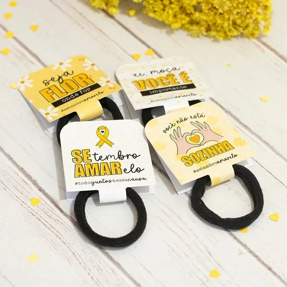 Tag para Xuxinha Setembro Amarelo - Não Acompanha Xuxinha