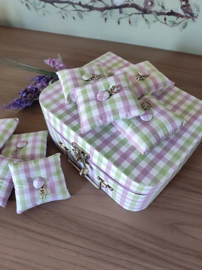 Maleta com sachês