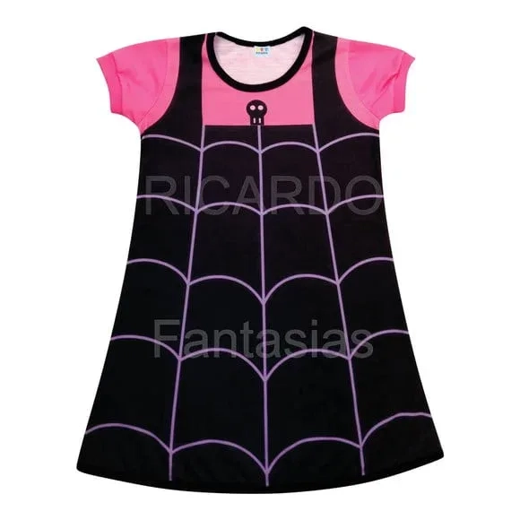 Vestido Infantil Vampira