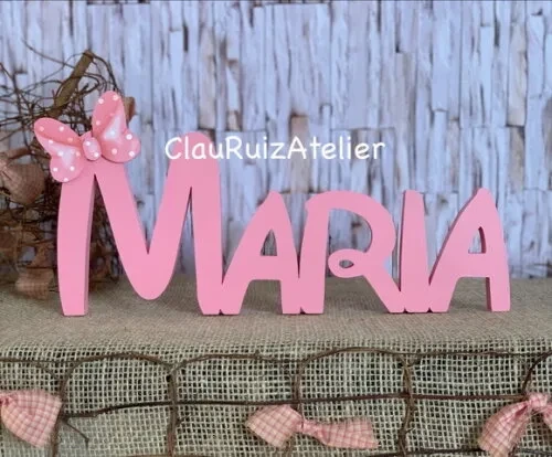 Minnie - Letras Disney- Decoração de Festa Infantil