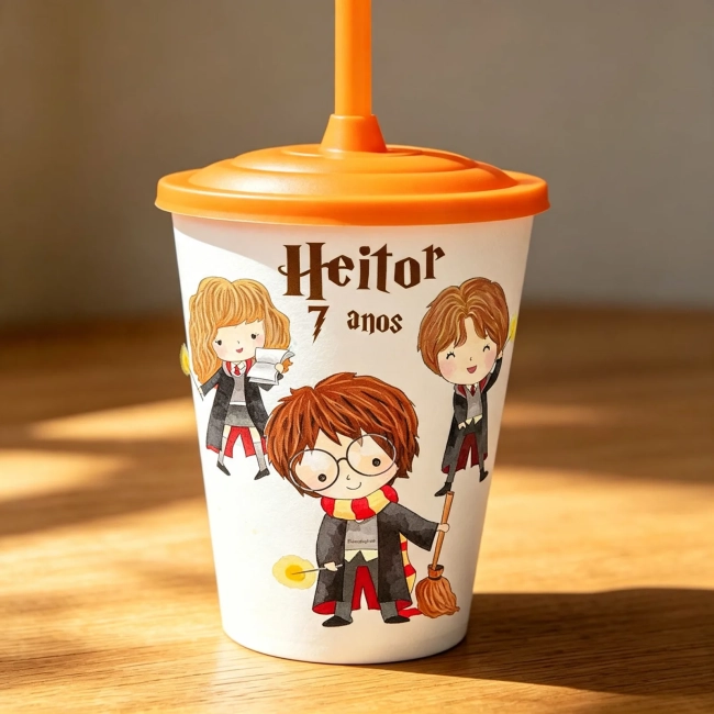 Copo Twister Personalizado Harry Potter