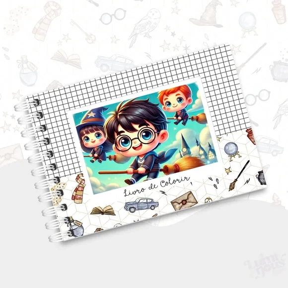 Livro de Colorir A5 50 Folhas